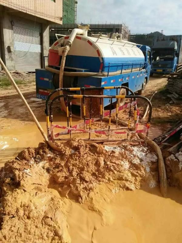 加茂镇工地淤泥清淤