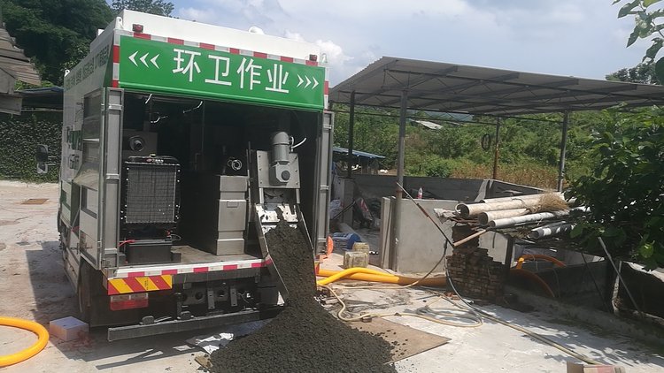 加茂镇污泥干湿分离技术